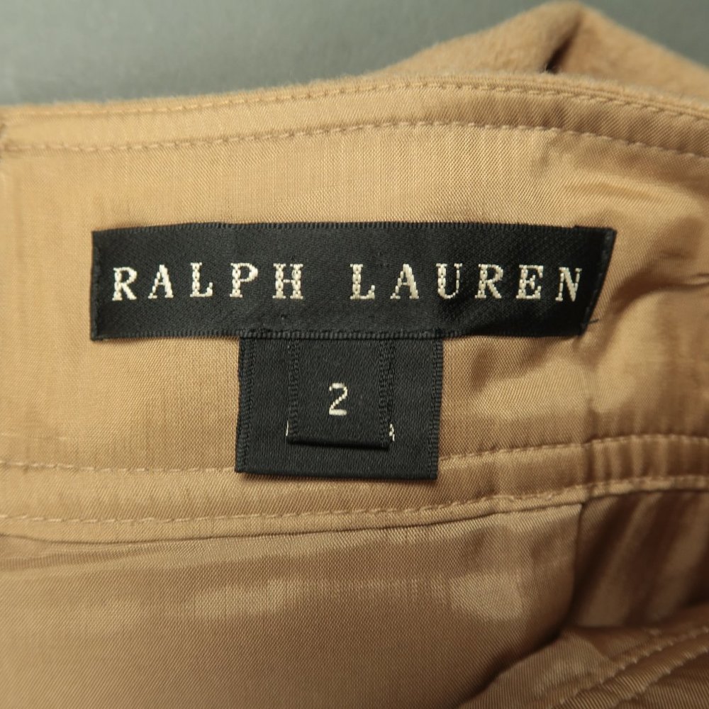 Ralph Lauren Black Label Camel Angora A Line Skirt - Picture 3 of 3